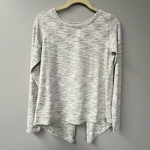 Ziya Long Sleeve Activewear Top  Open Back